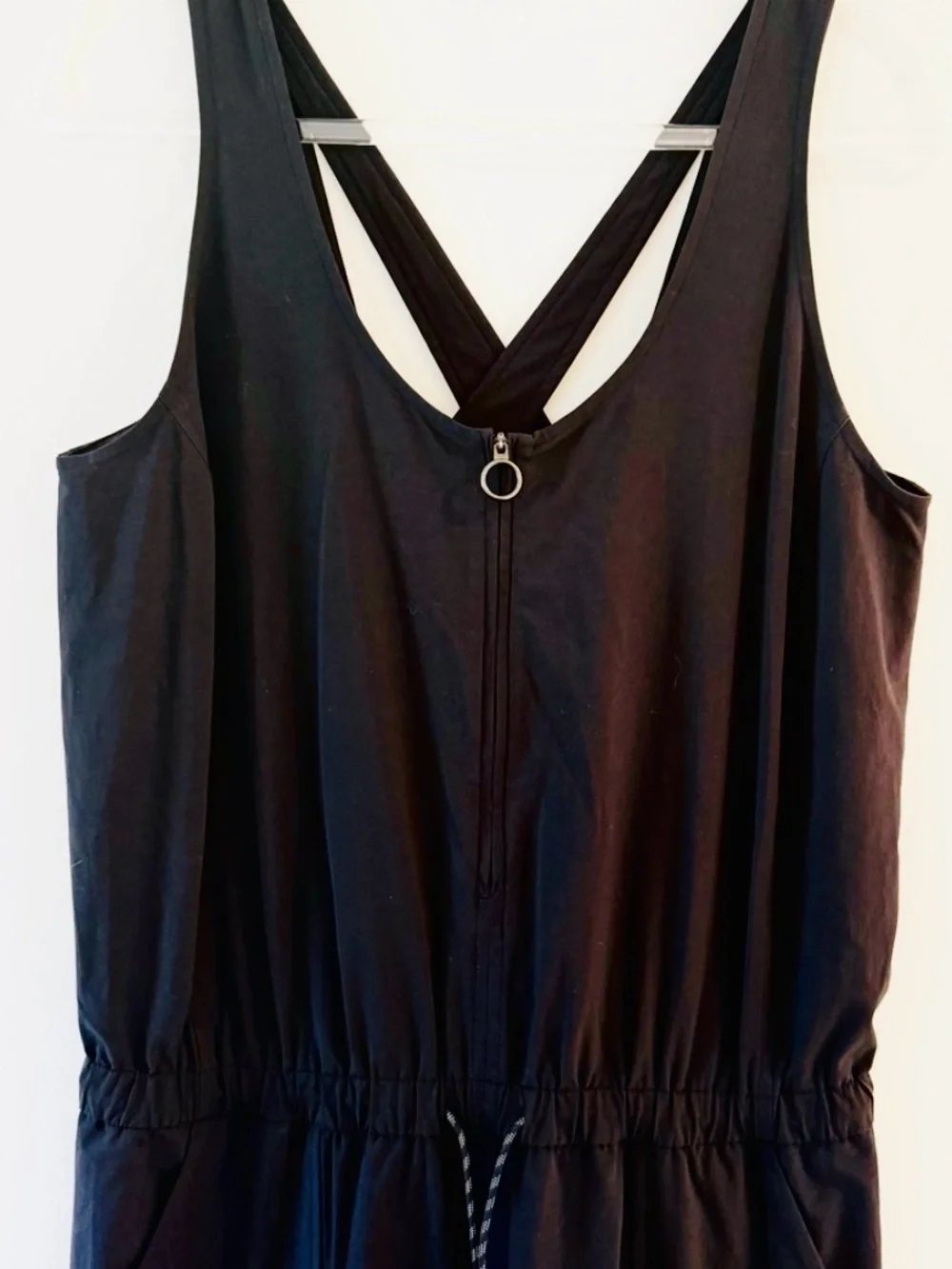 Lululemon Shift In Time Black Jumpsuit | Size 8